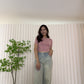 Jessica Crop Top (Pink)