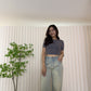 Jessica Crop Top (Blue)