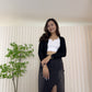 Cecilia Top Cardigan (Blue)