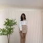 Amelia Oversize Blouse (White)