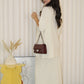 Arlette Knit Two Piece Skirt Set (Cream)