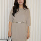 Arlette Knit Two Piece Skirt Set (Cream)