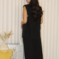Orien Suit Vest Top (Black)