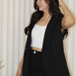 Orien Suit Vest Top (Black)