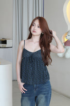Bella Floral Cami Top (Cream)