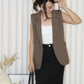 Orien Suit Vest Top (Black)