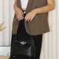 Orien Suit Vest Top (Black)