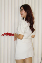 Primrose Blouse Top (Cream)