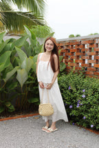 Froeni Broderie Two Piece Skirt Set (White)