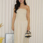 Emmelly Tube Midi Dress (Cream)