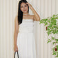 Stella Satin Tube Dress (White)