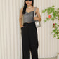 Raina Straight Suit Pants (Black)