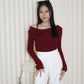 Alicia Bell Sleeve Top (Red)