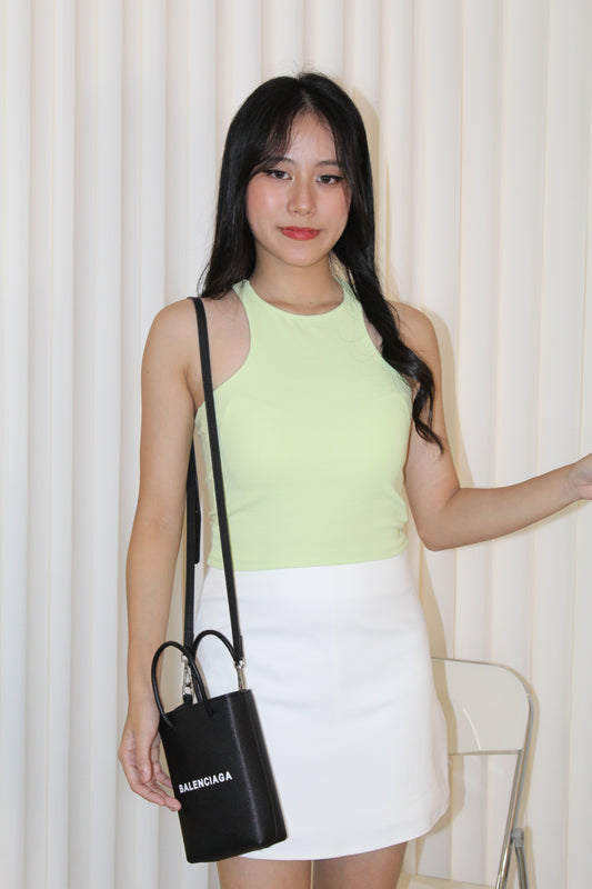 Stella Cropped Bra Top (Green)