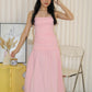 Sara Tube Maxi Dress (Pink)
