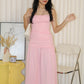 Sara Tube Maxi Dress (Pink)