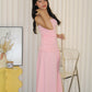 Sara Tube Maxi Dress (Pink)