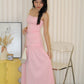 Sara Tube Maxi Dress (Pink)