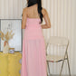 Sara Tube Maxi Dress (Pink)