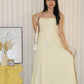 Brianna Flare Midi Dress (Yellow)
