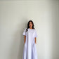 Becca Casual Cotton Maxi Dress (Lilac)