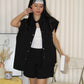 Backett Two Piece Shorts Set (Black)