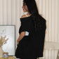 Backett Two Piece Shorts Set (Black)