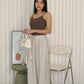 Brea Pleated Trousers Pants (Black)