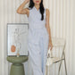 Russie French Two Piece Pants Set (Grey)