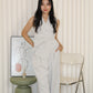 Russie French Two Piece Pants Set (Grey)