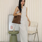 Russie French Two Piece Pants Set (Grey)