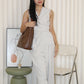 Russie French Two Piece Pants Set (Grey)