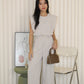 Massimo Two Piece Pants Set (Black)