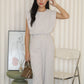 Massimo Two Piece Pants Set (Black)