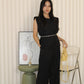 Massimo Two Piece Pants Set (Black)