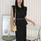 Massimo Two Piece Pants Set (Black)
