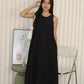 Althea Balloon Midaxi Dress (Cream)