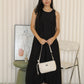 Althea Balloon Midaxi Dress (Cream)