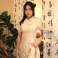 Hua Xi Jacquard Cheongsam Two Piece Set (Gold)