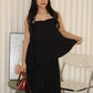 Liesse Cami Two Piece Skirt Set (Black)