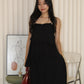 Liesse Cami Two Piece Skirt Set (Black)