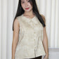 Addison Vest Top (Cream)
