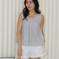 Inessa Ruched Top (Yellow)