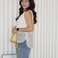 Alicia Knit Two Piece Top (Cream)