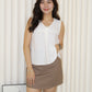 Inessa Ruched Top (Yellow)