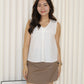 Inessa Ruched Top (Yellow)