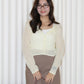 Laura Knit Cardigan Top (Blue)