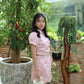 Mei Cheongsam Satin Skirt (Pink)