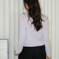 Shelly Knit Cardigan Top (Black)