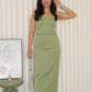 Fiorella Tube Maxi Dress (Green)